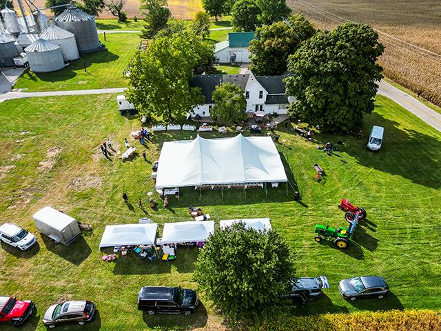 Blogger Jennifer Campbell says her family shared their farm, home and time to host a Rural Gone Urban Foundation event. She says opening her home was given with a full heart. (Photo by Kristin Lykins)