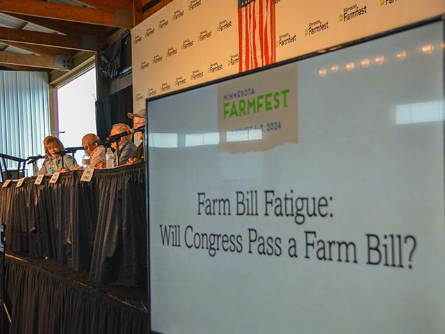 An image from Minnesota's FarmFest in 2024. Congress is again making a push to pass a full farm bill after including some provisions in the One Big Beautiful Bill Act last summer. (DTN file photo by Chris Clayton)